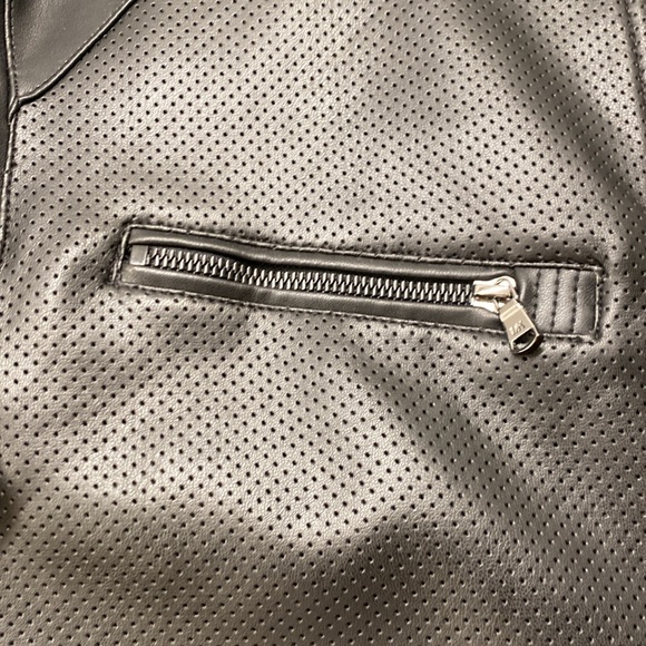 Michael Kors faux leather jacket. Size small, new with tags. - Picture 4 of 13